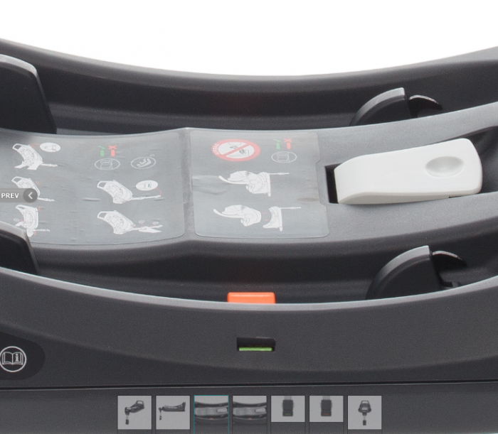 Baza i-Size pentru scoica auto X1 Plus [7]