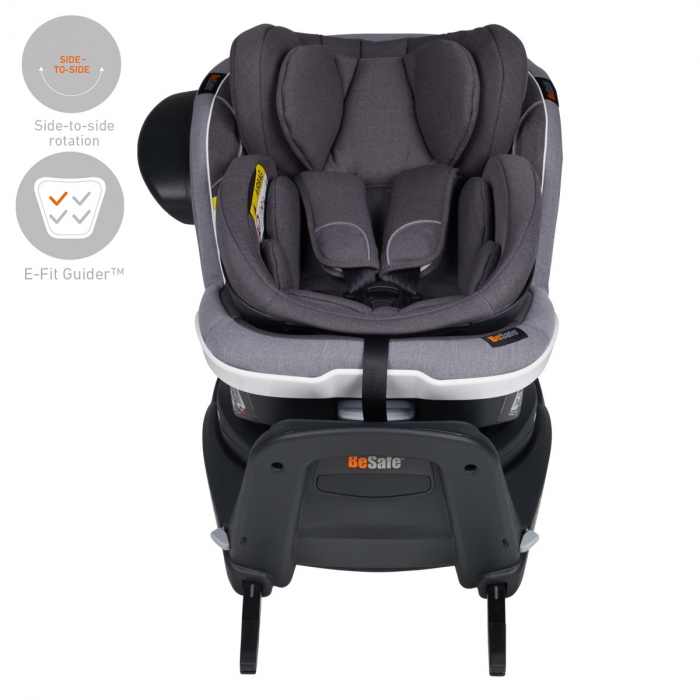 BeSafe iZi Twist B-E i-Size (0-4 ani) - Metallic Mélange [2]