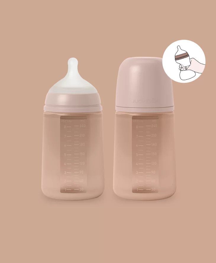BIBERON  Suavinex DIN SILICON SX PRO 240 ML COLOUR ESSENCE CULOAREA PIELII|  3+ luni [3]