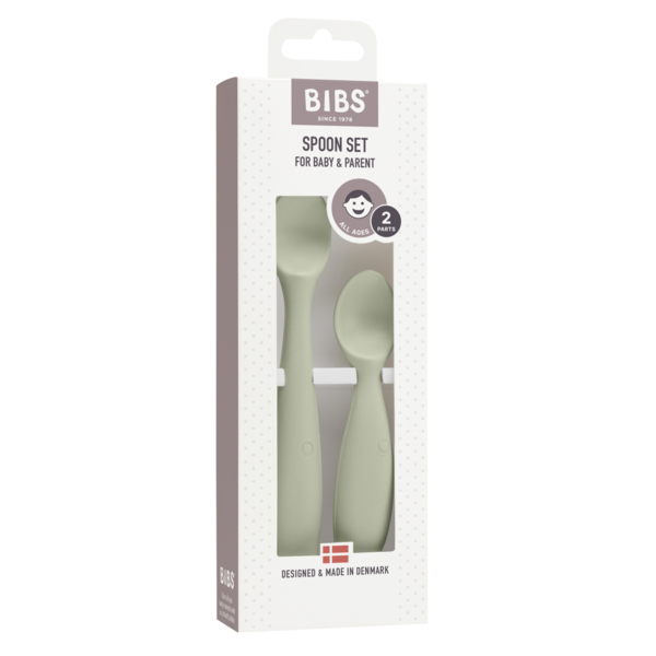 BIBS - Set 2 lingurite, Sage [2]