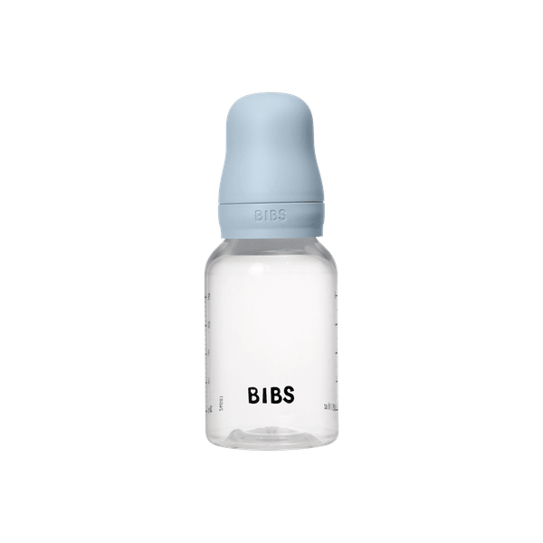BIBS - Set complet biberon anticolici, 150 ml, Silicon, Baby Blue-Flux Lent [4]