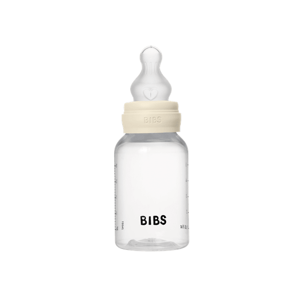 BIBS - Set complet biberon anticolici, 150 ml, Silicon, Ivory Flux Lent [3]