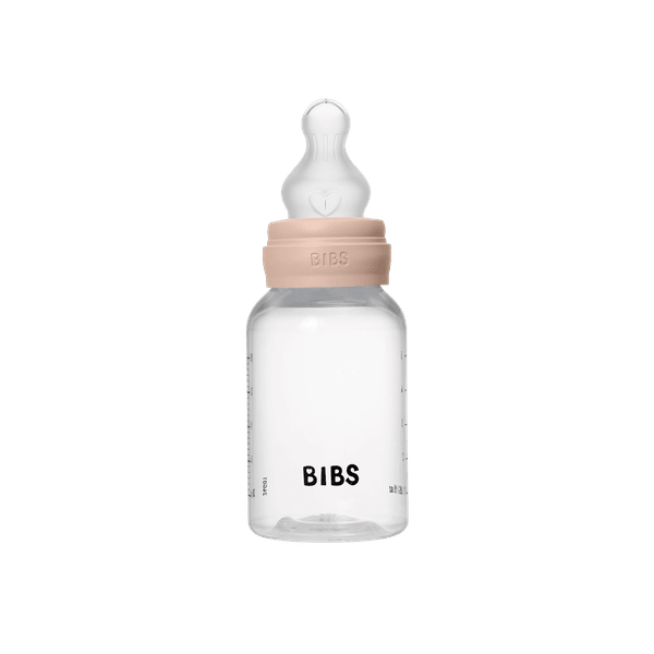 BIBS - Set complet biberon anticolici PP, 150 ml, Silicon, Blush [2]