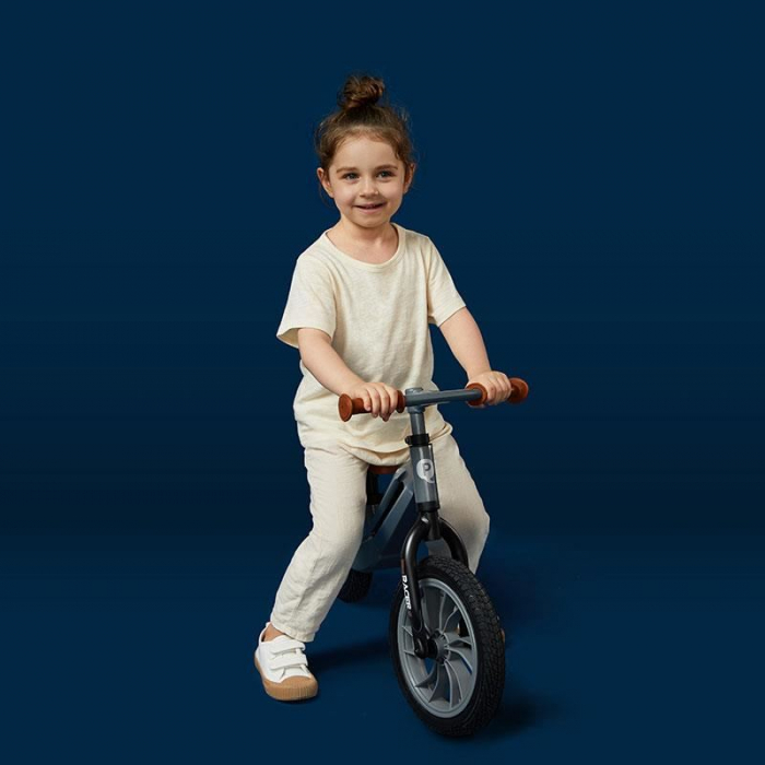 Balance bike QPlay Racer negru [4]