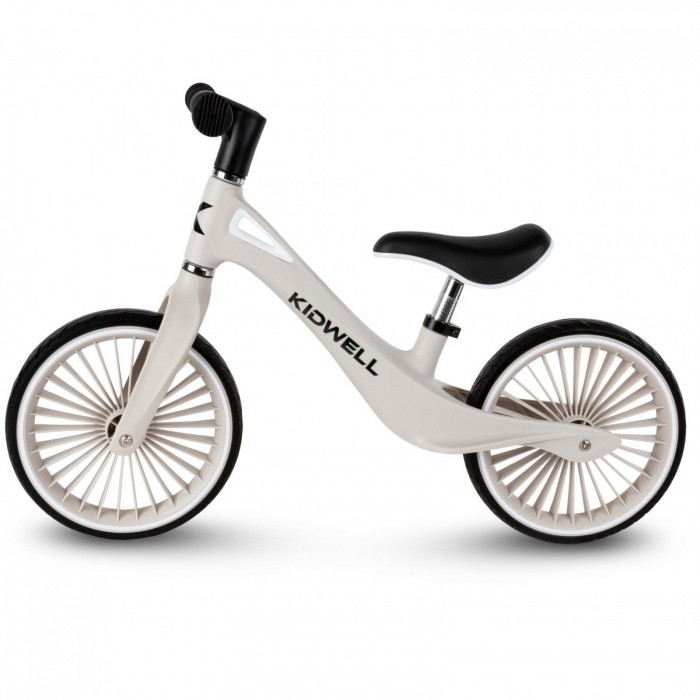 Bicicleta de echilibru fara pedale pentru copii, sa reglabila, 2 ani+, Nix Gray, Kidwell [2]