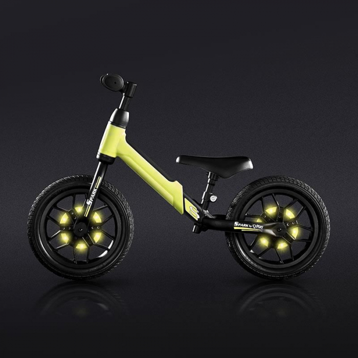 Bicicleta fara pedale Balance bike Spark verde [3]