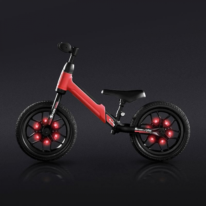 Bicicleta fara pedale Balance bike Spark verde [3]
