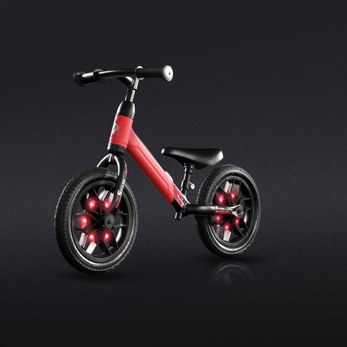 Bicicleta fara pedale Balance bike Spark verde [4]