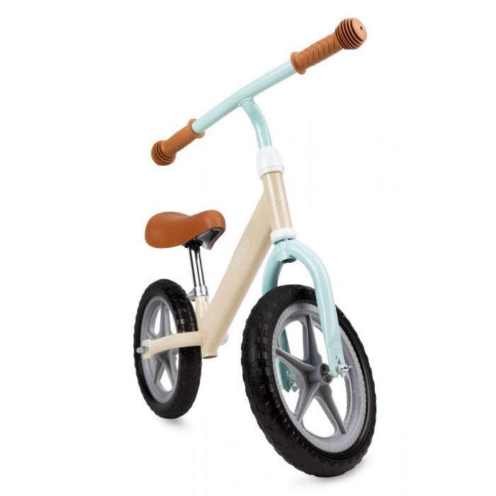 Bicicleta fara pedale Fleet, Qkids, Cappuccino [6]