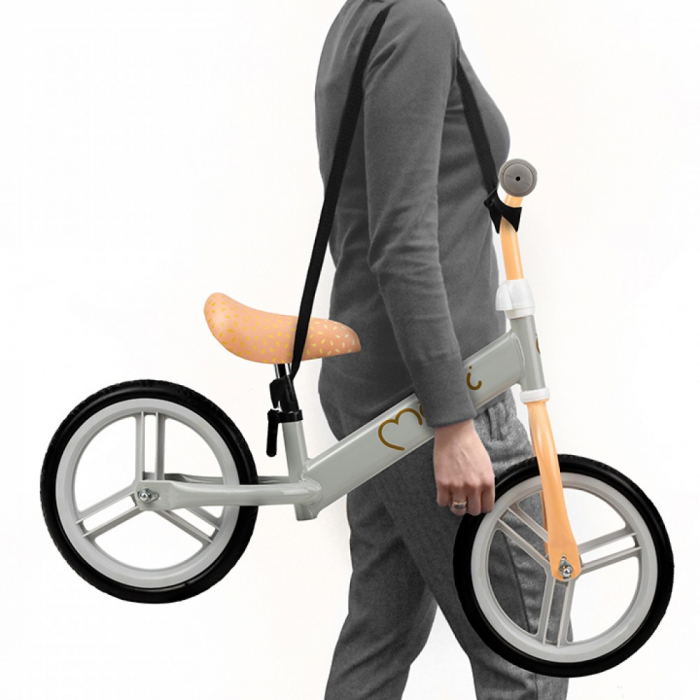 Bicicleta fara pedale Nash, Momi, Gold [2]