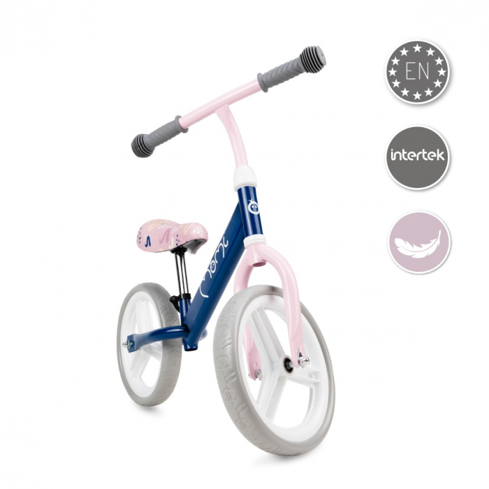 Bicicleta fara pedale Nash, Momi, Navy Pink [2]