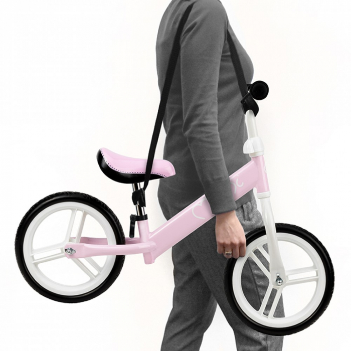 Bicicleta fara pedale Nash, Momi, Pink [4]