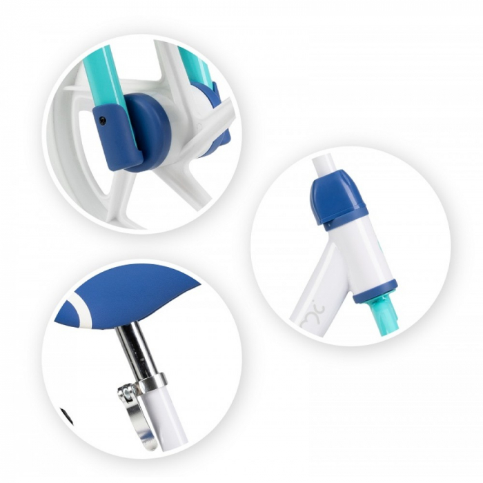 Bicicleta fara pedale Ross, Momi, Navy Blue [4]