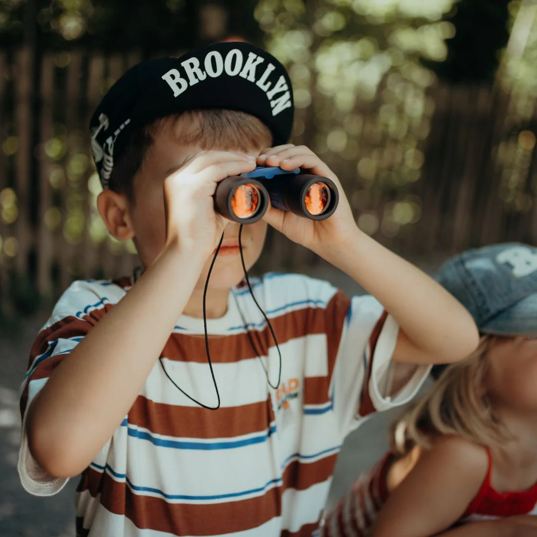 Binoclu antișoc pentru copii, KIDYBINOCULAR - Blue [4]