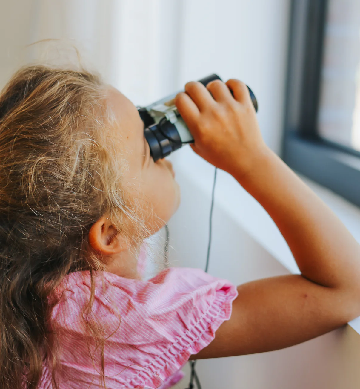 Binoclu antișoc pentru copii, KIDYBINOCULAR - Green [2]