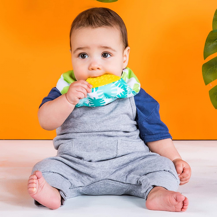 Bright Starts - Bavetica 2 in 1 pentru dinti [5]