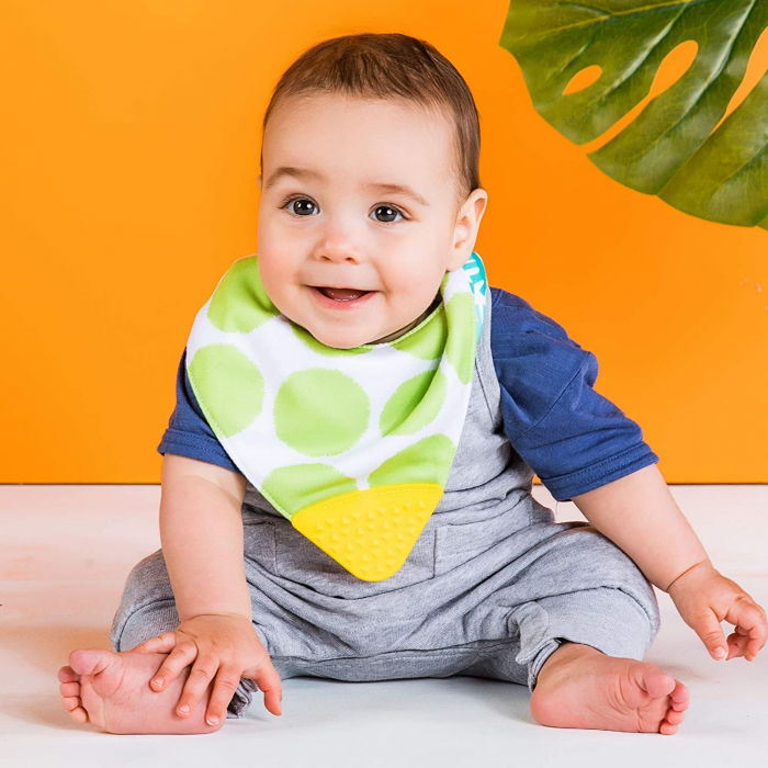 Bright Starts - Bavetica 2 in 1 pentru dinti [2]