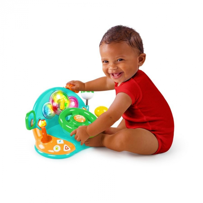 Jucarie multifunctionala cu volan Lights & Colors Driver™ [3]