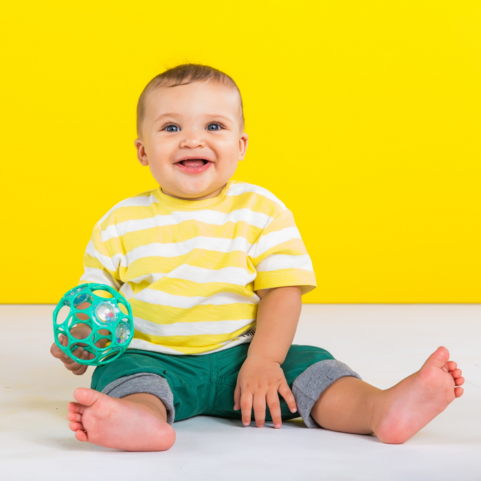 Bright Starts - Jucarie Zornaitoare Oball Easy-Grasp Rattle™ [2]