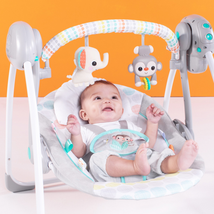 Bright Starts – Leagan portabil Whimsical Wild™ [3]