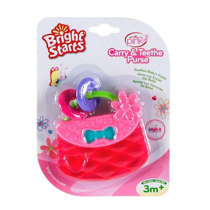 Bright Starts - Posetuta Pretty In Pink Carry & Teethe Purse [2]
