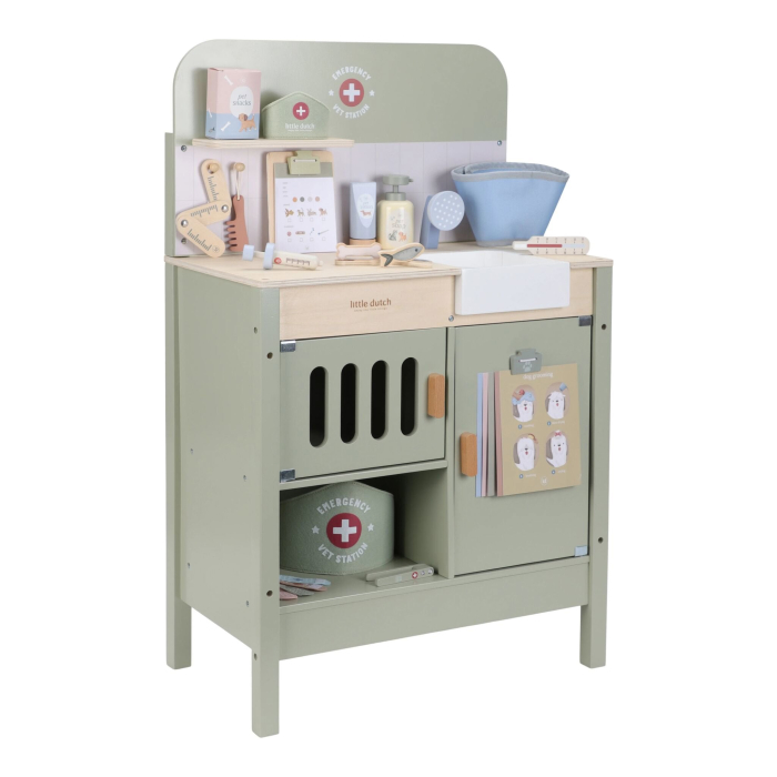 Cabinet veterinar din lemn, cu accesorii incluse LITTLE DUTCH - LD2546 [1]