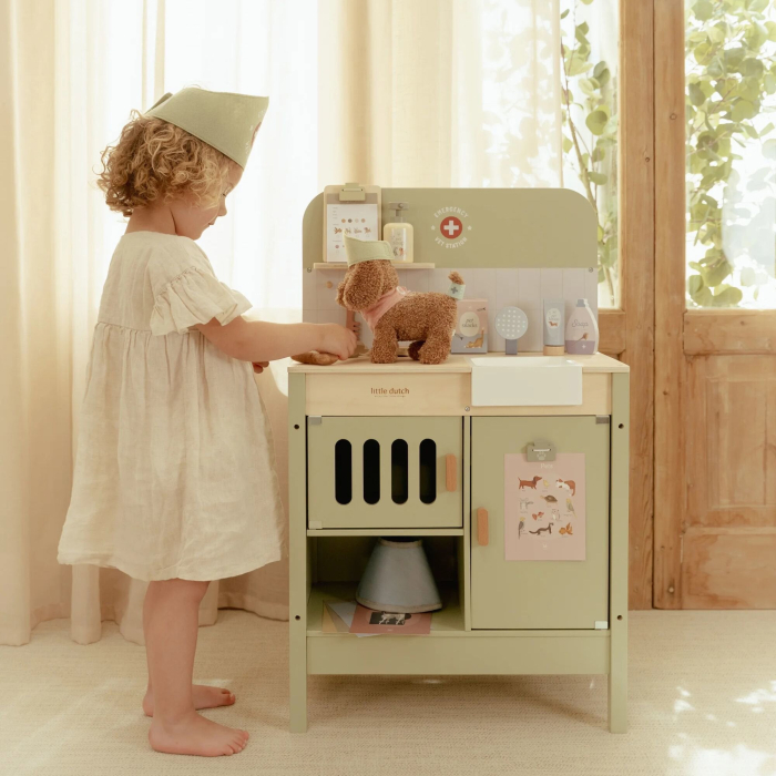 Cabinet veterinar din lemn, cu accesorii incluse LITTLE DUTCH - LD2546 [4]