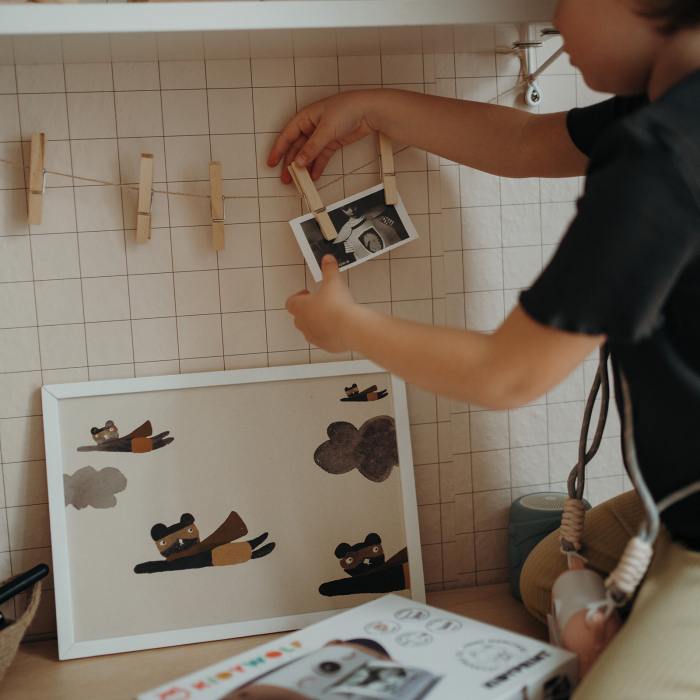 Cameră foto cu funcție de printare pentru copii, KIDYPRINT Peach [6]