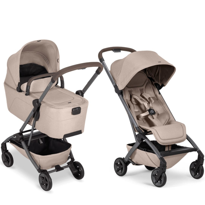 Cărucior Joolz AER2- 2 in 1 cu landou, ultra compact, ușor - Sandy Taupe  + marsupiu pentru toddler, Wildride [2]