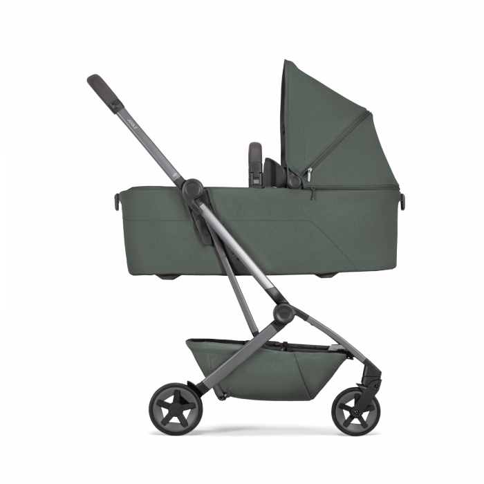 Cărucior 2 in 1 Joolz AER2  cu landou, ultra compact, ușor cu marsupiu wildride  - Forest green [8]