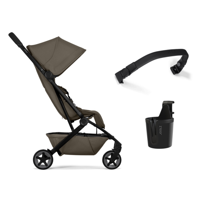 Cărucior 2 in 1 cu landou, ultra compact, ușor, Joolz, Aer2 - Hazel Brown [4]