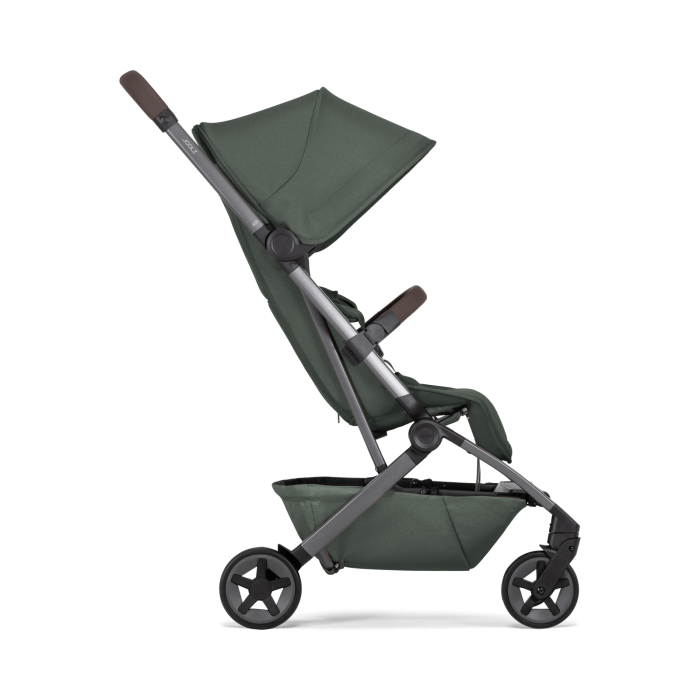 Cărucior 2 in 1 cu landou cu bara pliabila si suport pahar, ultra compact, ușor, Joolz, Aer2 - Forest green [9]