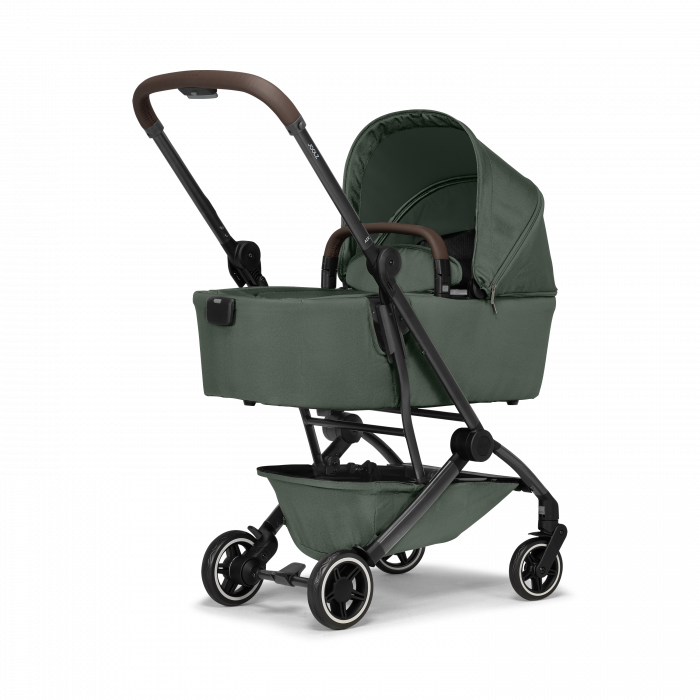 Cărucior 3 in 1, ultra compact, ușor, Joolz, Aer+  Forest green - cu scoica Britax Romer BABY-SAFE PRO [7]