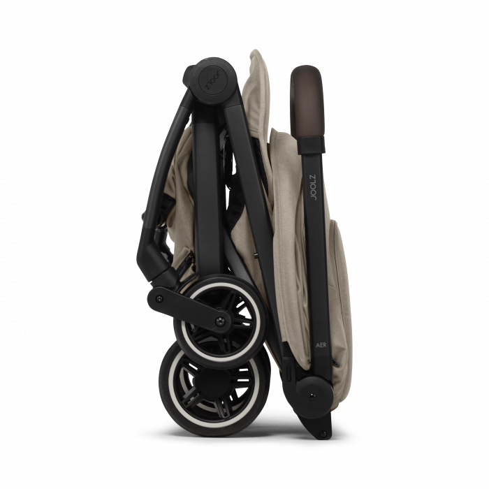 Cărucior 3 in 1 ultra compact, cu landu ușor, Joolz, Aer+ Sandy taupe  cu scoica Britax Romer BABY-SAFE PRO [5]
