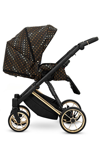 Carucior 3 in 1 Ivento - Baby Pram -Gold -Caramel [4]
