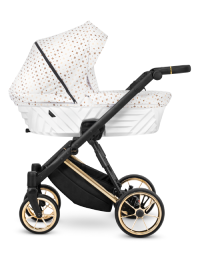 Carucior 3 in 1 Ivento - Flowers - Gold - [2]