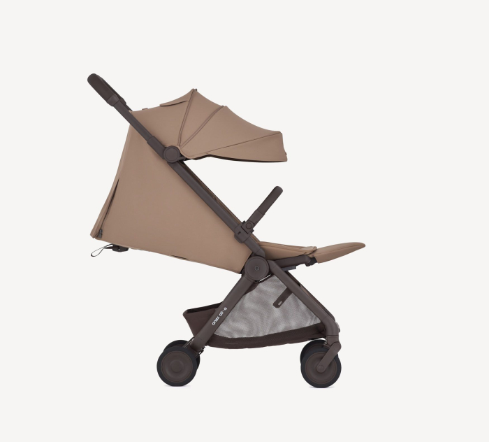 Carucior ANEX  AIR-Q pentru nou nascuti 3 in 1 cu landou pliabil Karamell  Scoica Maxi-Cosi PEBBLE 360 PRO2  Twillic Truffle [6]
