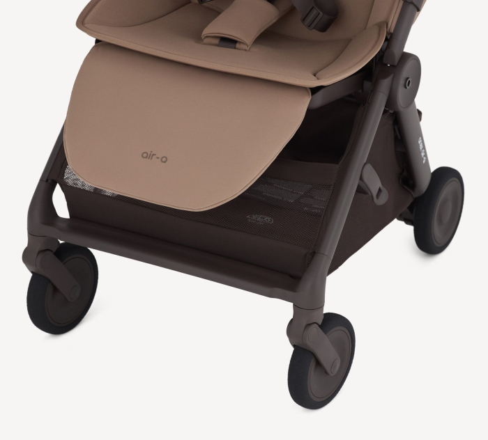Carucior ANEX  AIR-Q pentru nou nascuti 3 in 1 cu landou pliabil Karamell  Scoica Maxi-Cosi PEBBLE 360 PRO2  Twillic Truffle [11]