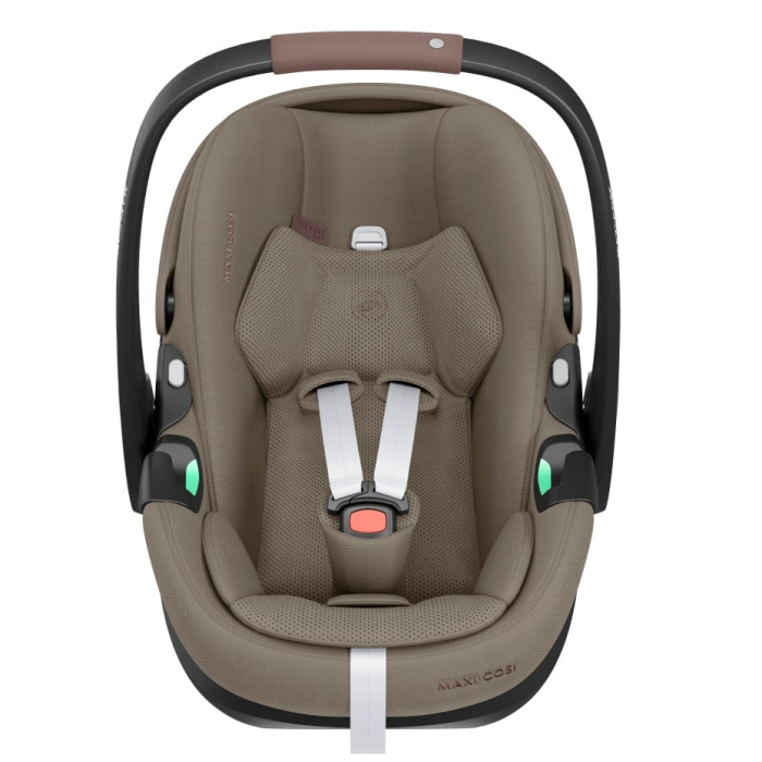 Carucior ANEX  AIR-Q pentru nou nascuti 3 in 1 cu landou pliabil Karamell  Scoica Maxi-Cosi PEBBLE 360 PRO2  Twillic Truffle [23]