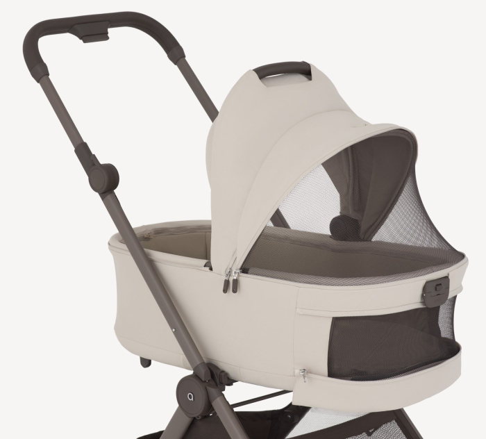 Carucior ANEX  AIR-Q pentru nou nascuti 2 in 1 cu landou pliabil Vanille [6]