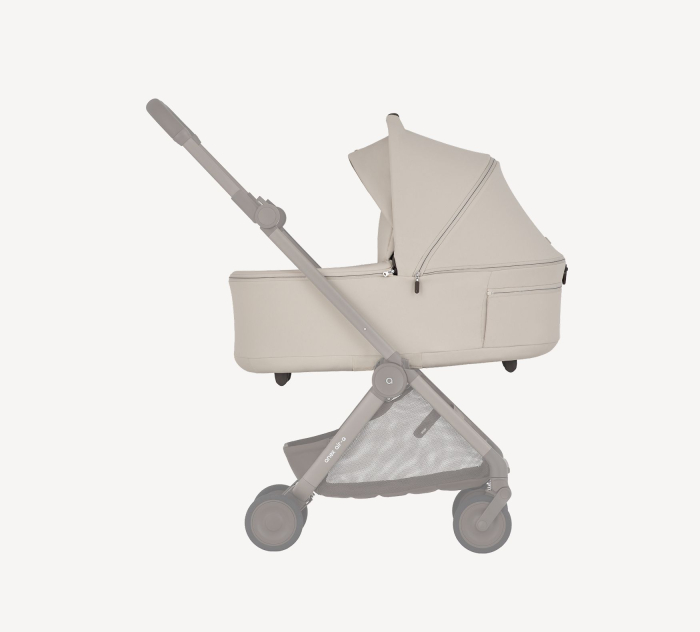 Carucior ANEX  AIR-Q pentru nou nascuti 2 in 1 cu landou pliabil Vanille [3]