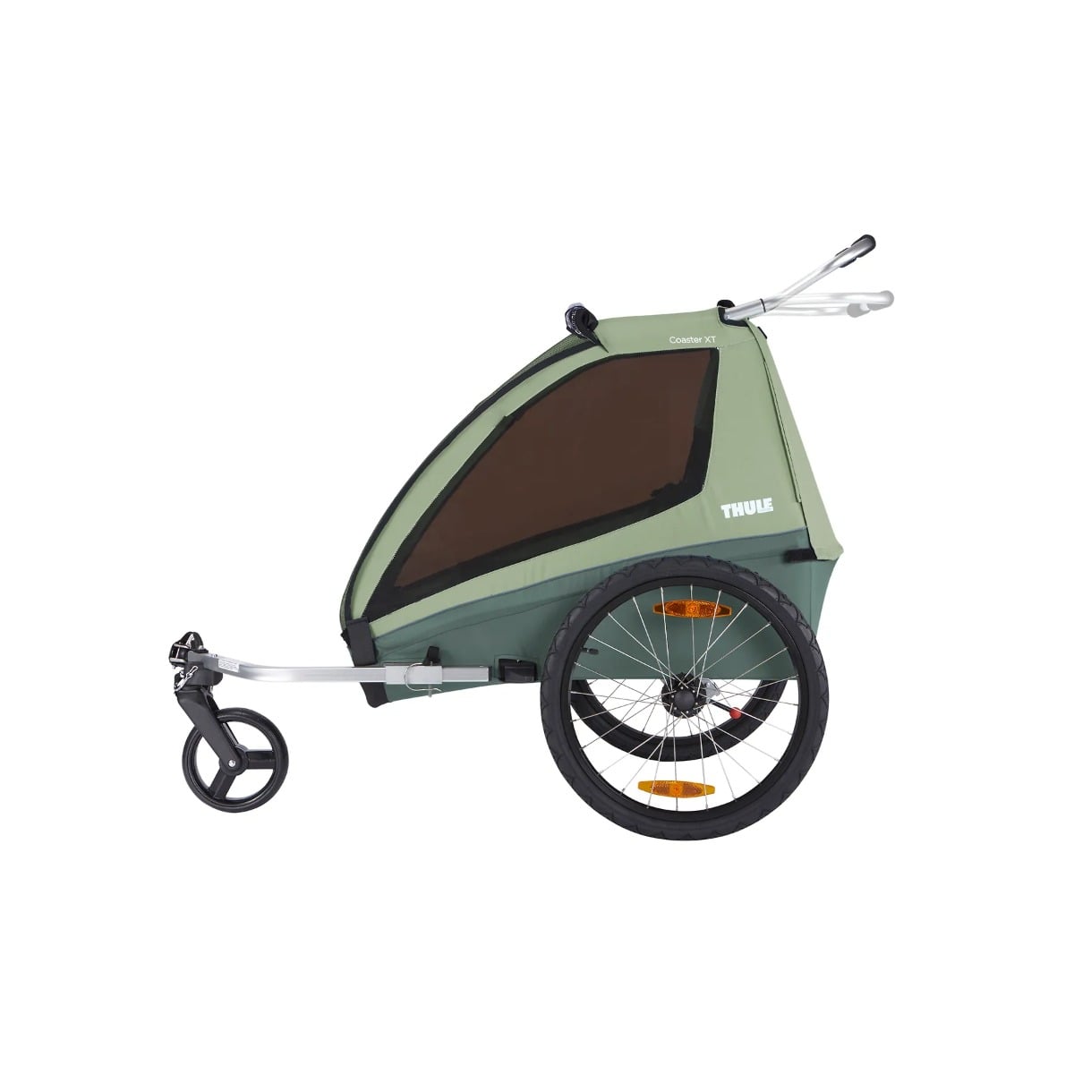 Carucior Chariot Thule Coaster XT Basil Green [4]