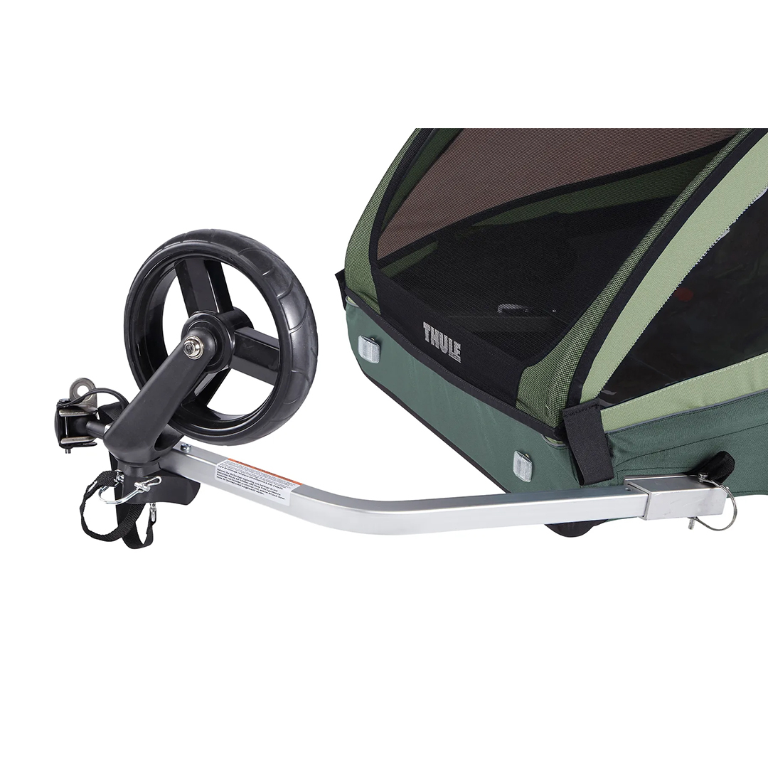 Carucior Chariot Thule Coaster XT Basil Green [3]