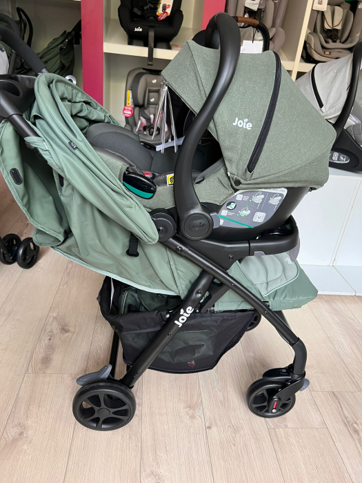 Carucior de calatorie Carucior Muze LX cu Scoica auto i-Size i-Gemm Pine [2]