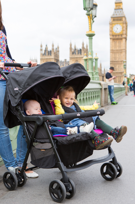 Carucior de gemeni JOIE Aire Twin Dark Pewter [6]