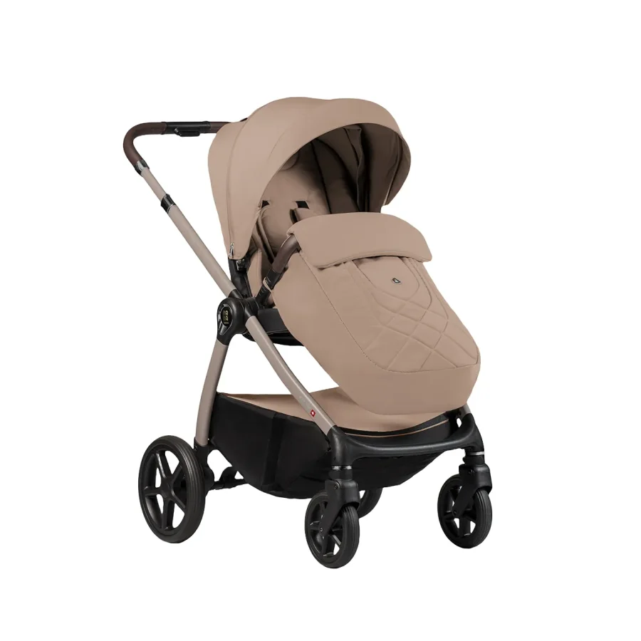 Carucior multifunctional 2 in 1 Flux Beige cu landou [6]