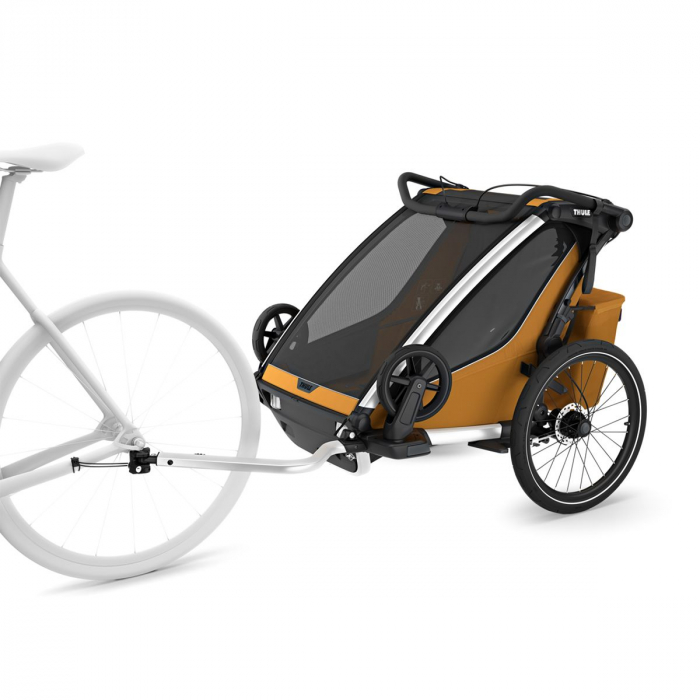 Carucior multisport double Thule Chariot Sport 2, Natural Gold [2]