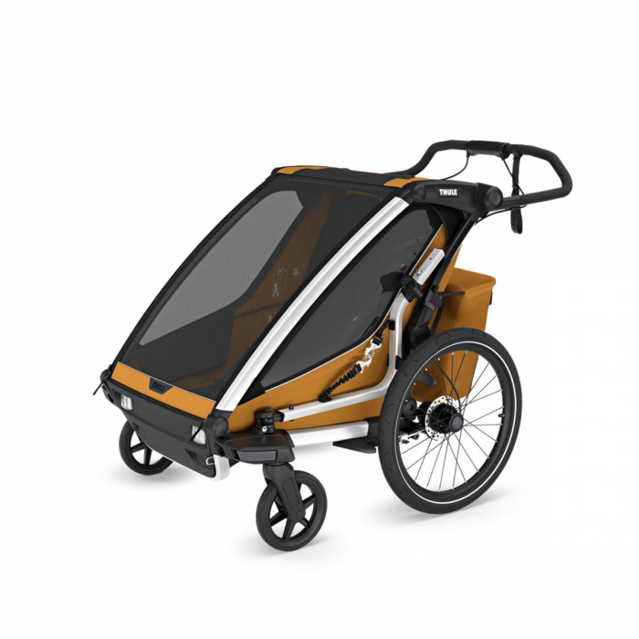 Carucior multisport double Thule Chariot Sport 2, Natural Gold [7]