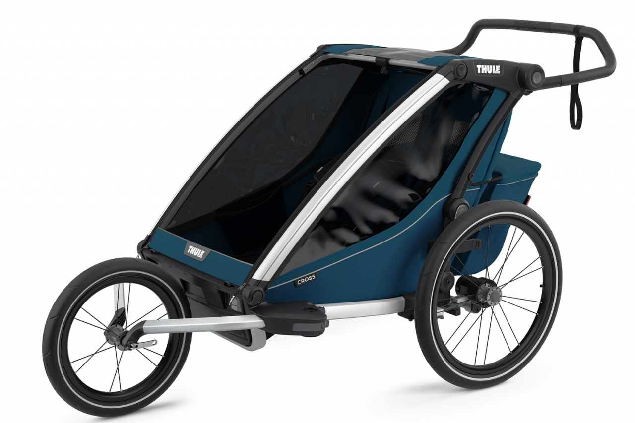 Carucior multisport Thule Chariot Cross 2, Majolica Blue [3]