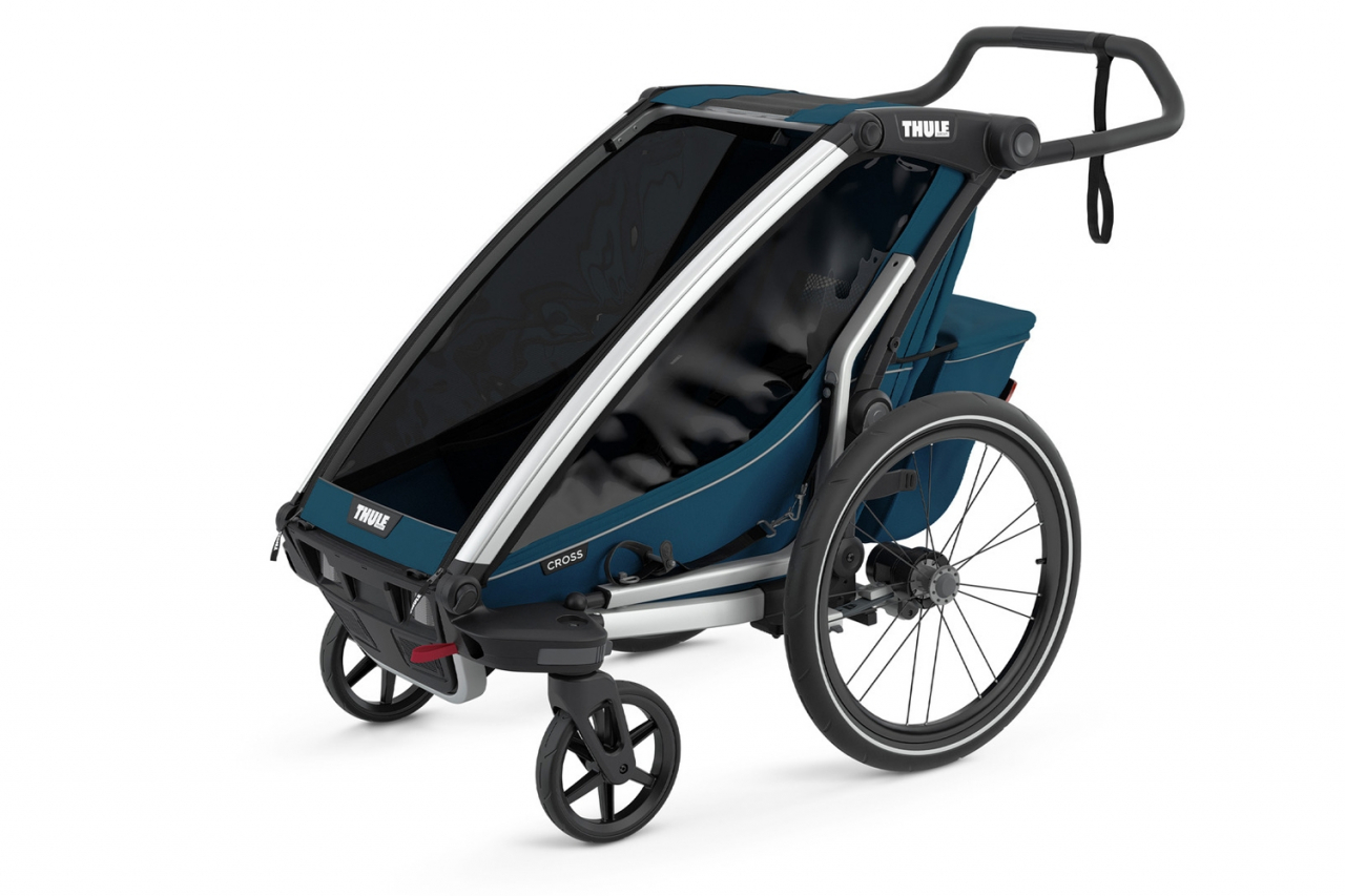 Carucior multisport Thule Chariot Cross, Majolica Blue [3]